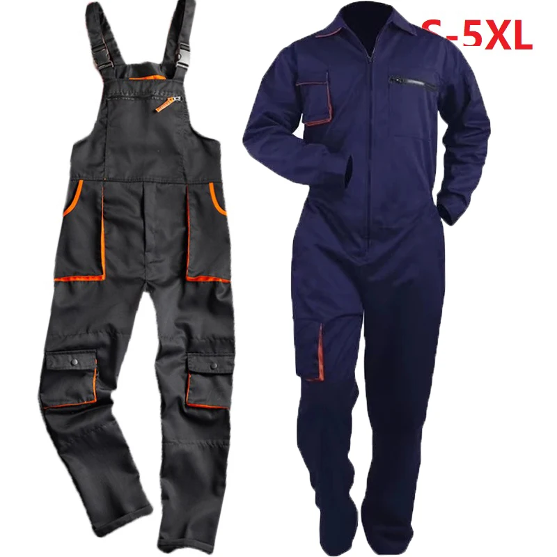 

Work Overall Uniforms Men Women Working Coveralls Welding Suit Car Repair Workshop Mechanic Plus Size Clothes Warehouse Workwear