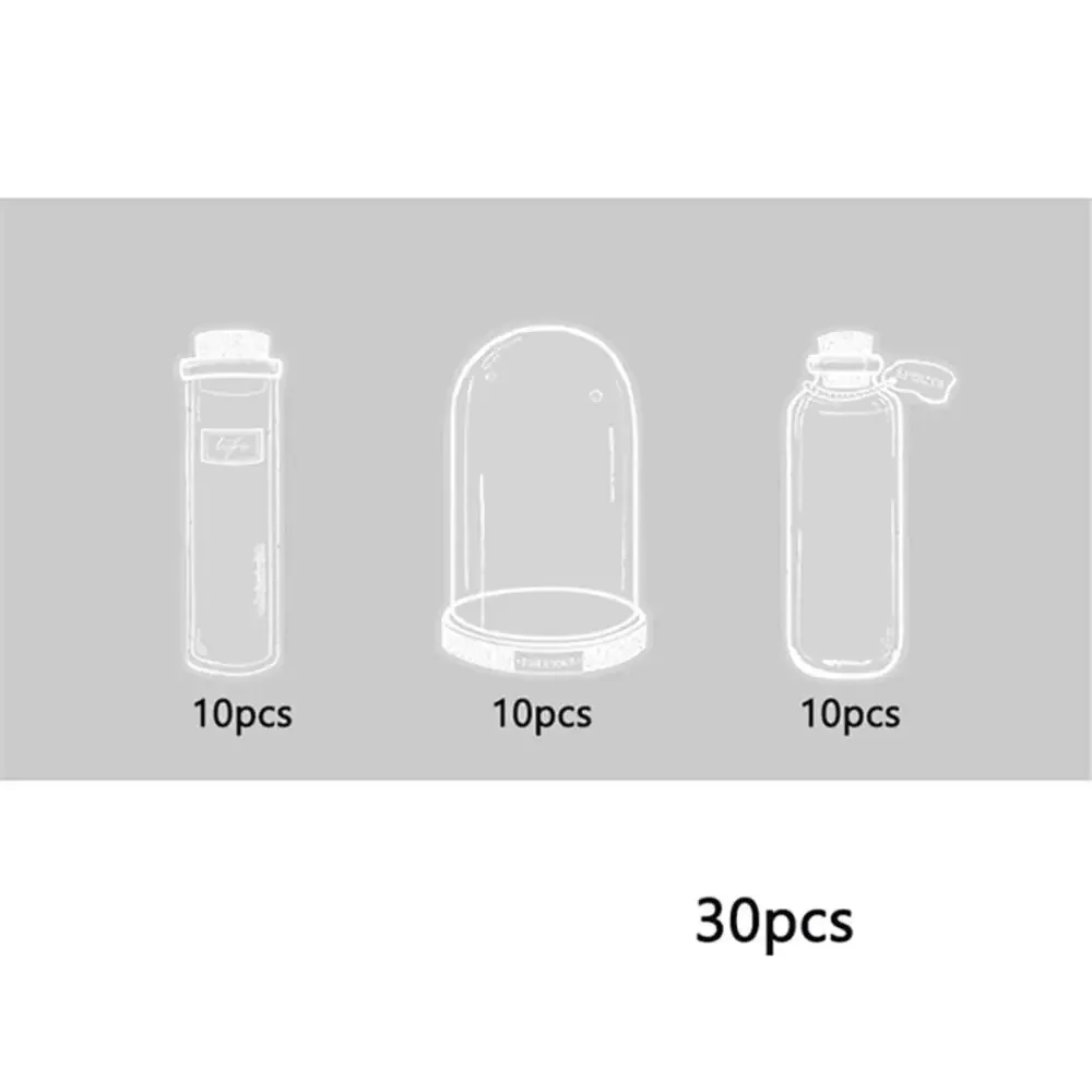 

JESJELIU прозрачные цветочные закладки для книг 30 шт