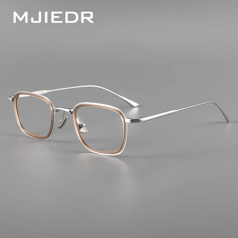 Одежда высшего качества ручной работы из ацетата и титана оправа для очков по