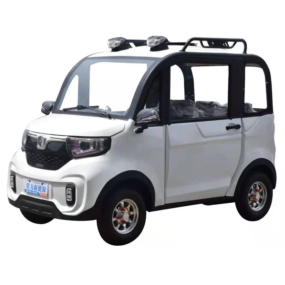 

2022 china new model high performance electric Utility Vehicle closed cabin passenger 4 wheel electric car
