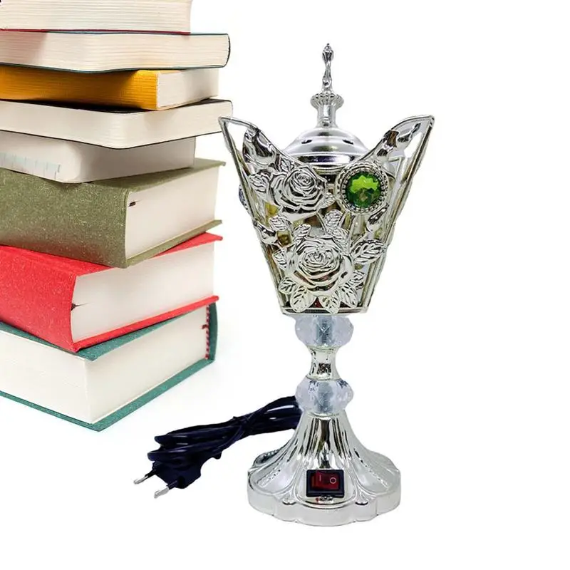 

Middle Eastern Incense Burner Electric Incense Charcoal Burner Arabic Censer Church Electric Burner For Yoga Room Dropshipping