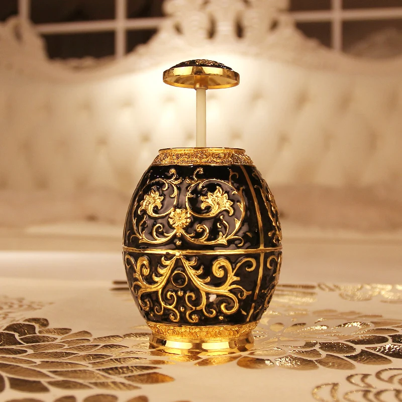 

metal Advanced tube fully-automatic handmade carved vinyl toothpick box ktv