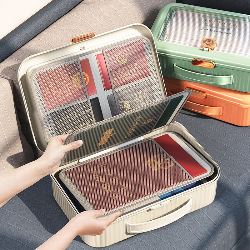 

Large Capacity Household Artifact Family Certificate Real Estate Household Registration File Special Package Sorting Box
