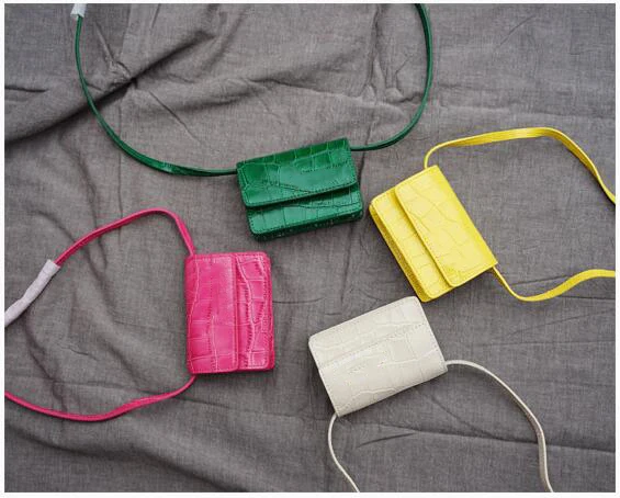 

2022 New Trend Fashion Purses Handbags one Shoulder Messenger Bag Crocodile Skin Mini Small Crossbody Women's Bag