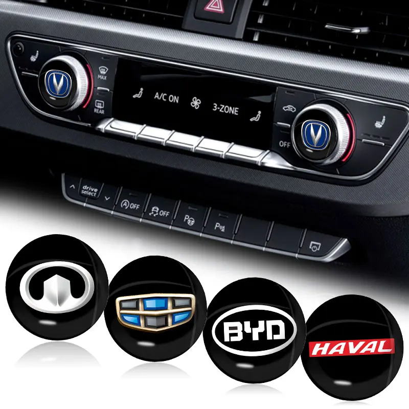 Автомобильные креативные наклейки для ключей с логотипом интерьера Honda Civic Fit City