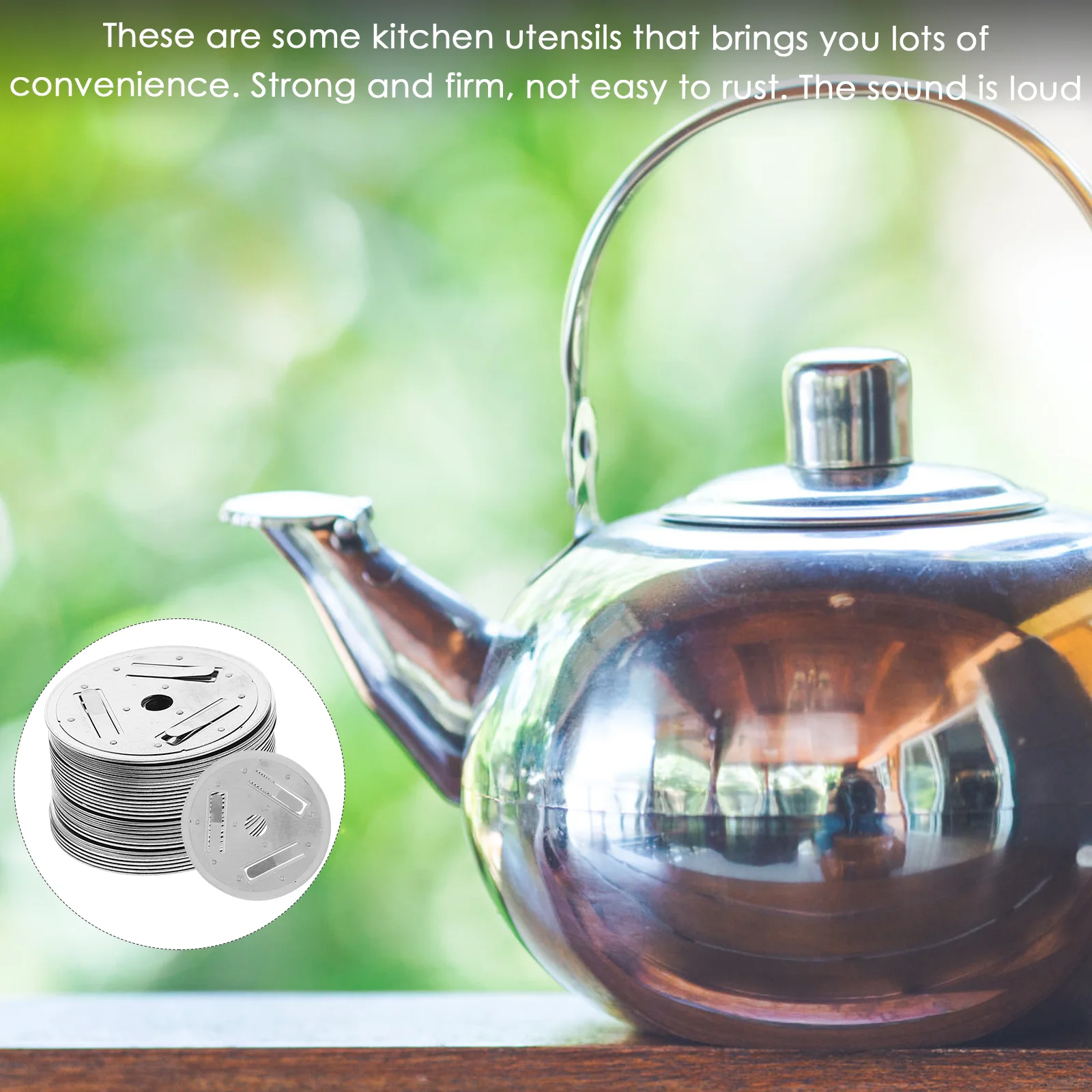 30 шт. звуковая деталь крышка чайника со свистком аксессуары свистки для чипсов