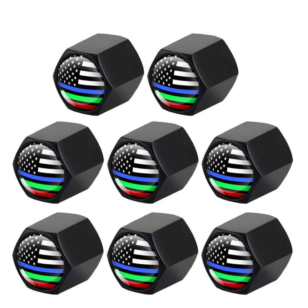 

Caps Tire Tyre Stem Car Valveaccessories Covers Flag American Cover Motorbike Air Truck Bike Pressure Wheel Tiresmetal Suv