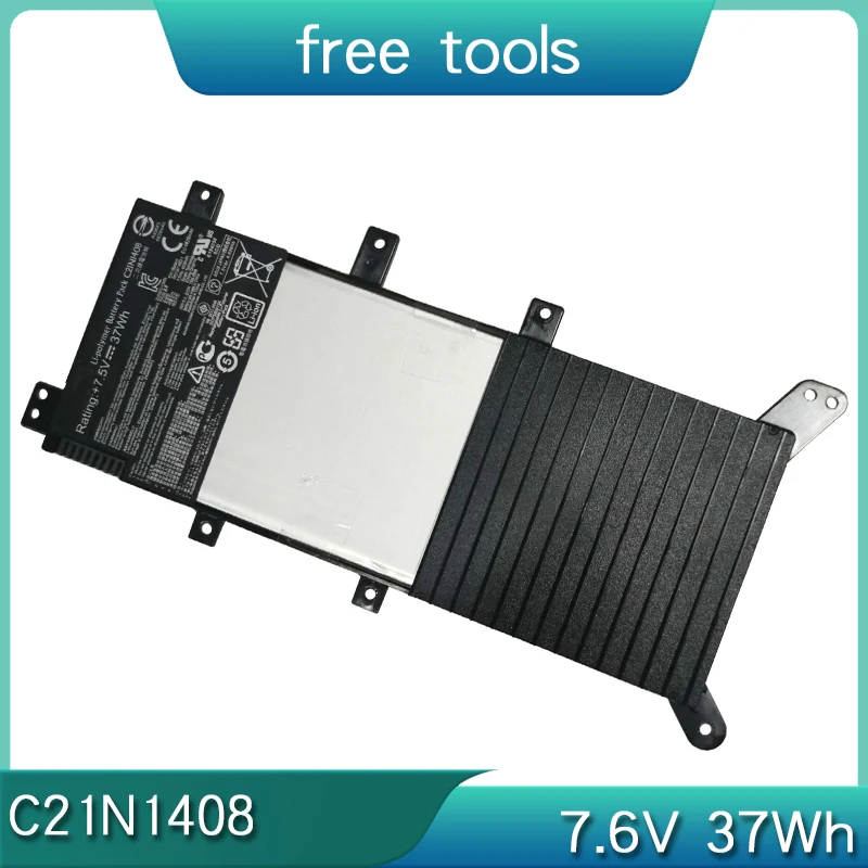 НОВЫЙ аккумулятор C21N1408 7 6 В 37 Втч для ASUS VivoBook 4000 MX555 V555L V5555LB V555U серии