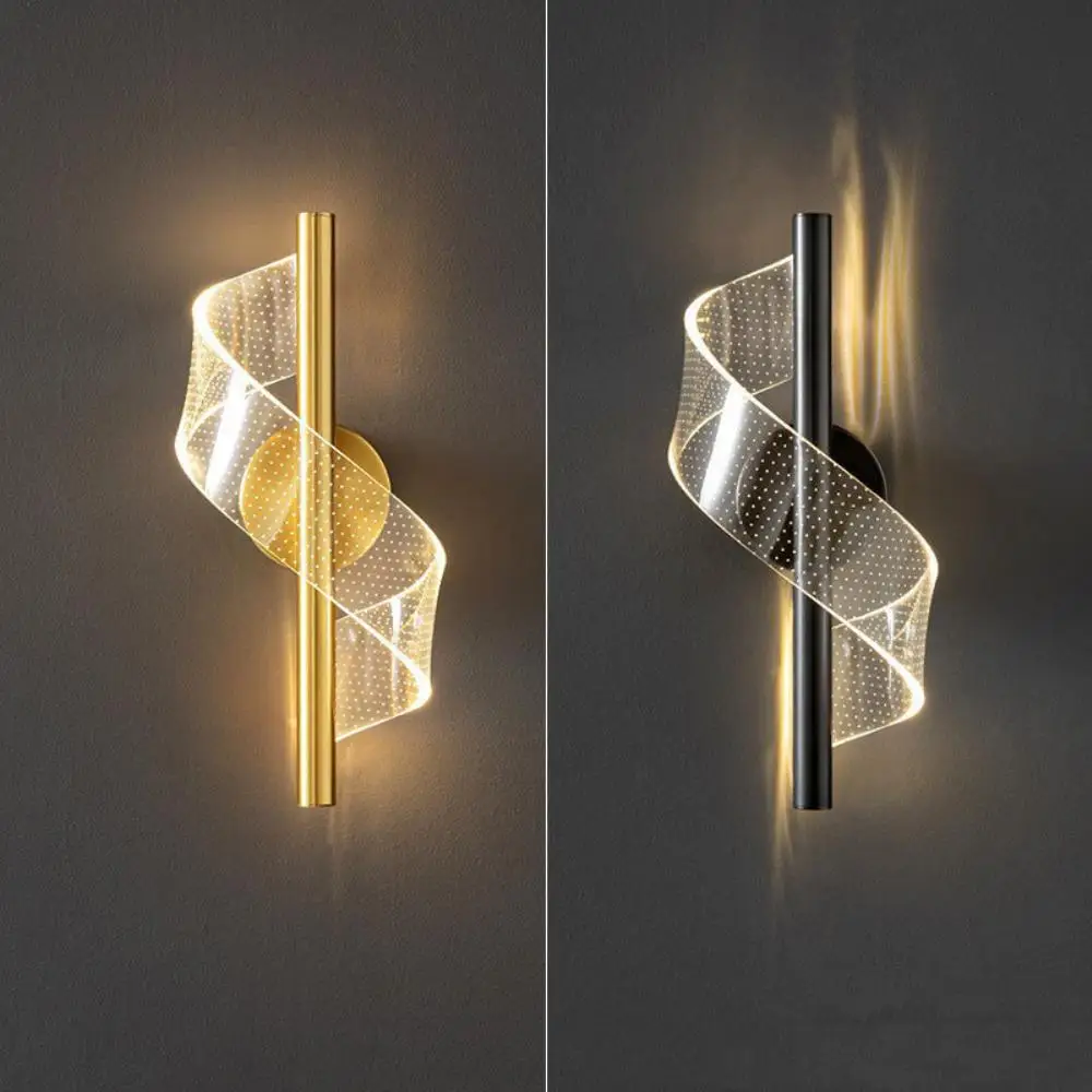 

Luxurious LED Wall Sconce Lamp Indoor Lighting For Home Bedside Living Room Corridor Stairs Decoration Nordic Modern Wall Lamp