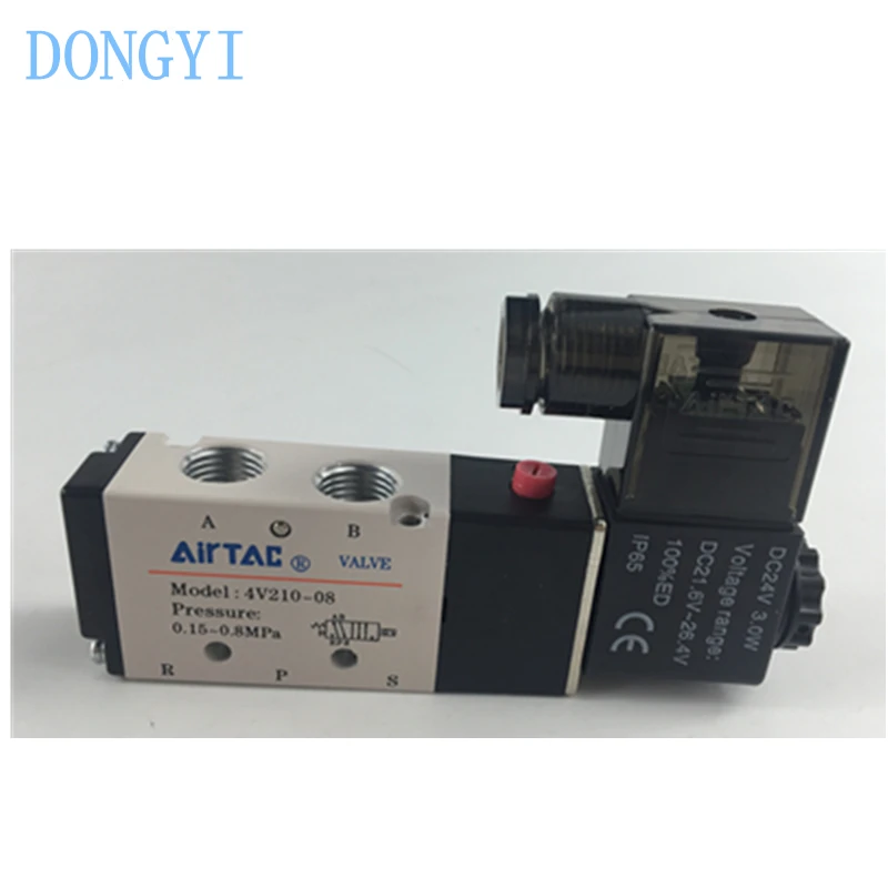 Электромагнитный клапан серии 4V200, 4V210, 4V210-06, 4V210-08, A, B, C, E, F, AI, BI, AC220 В, 24 В постоянного тока, 12 В, 24 В переменного тока, 110 В переменного тока Электромагнитный клапан серии 4V200, 4V210, 4V210-06, 4V210-08, A, B, C, E, F, AI, BI, AC220 В, 24 В постоянного тока, 12 В, 24 В переменного тока, 110 В переменного тока