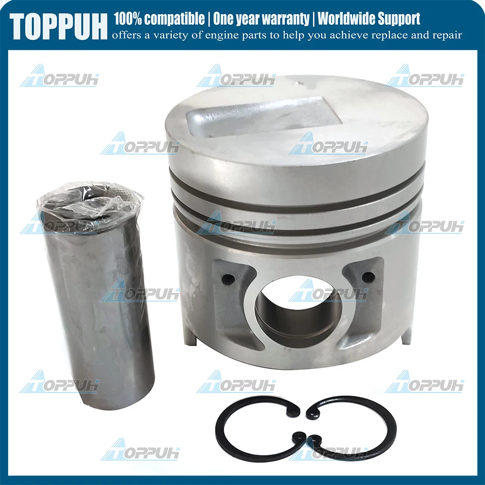 4 комплекта поршневых STD S4Q2 для двигателя Mitsubishi S4Q