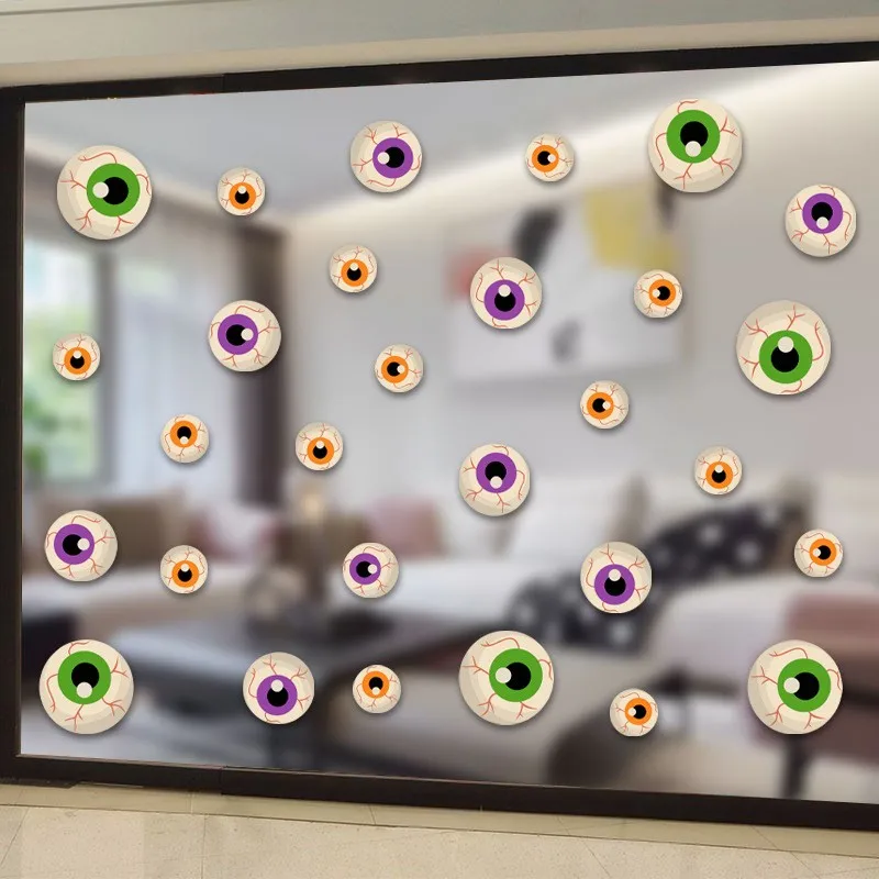 

Настенные виниловые Стикеры с глазным яблоком на Хэллоуин для детской комнаты