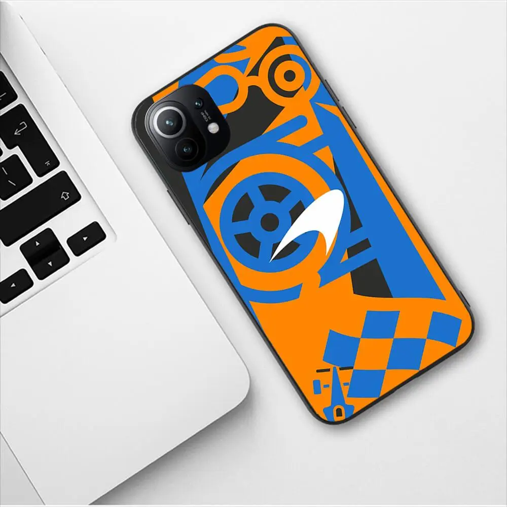 Sports Car McLaren Phone Case For Xiaomi 13 12 11T 9 11 10C 9T 8 9SE 11i Lite Ultra Note10 Poco F3 M4 M3 Pro Soft Silicone Cover