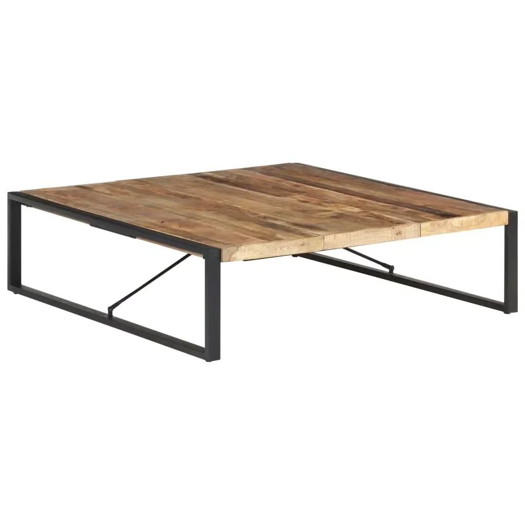 

Coffee table 140x140x40 cm Raw mango wood
