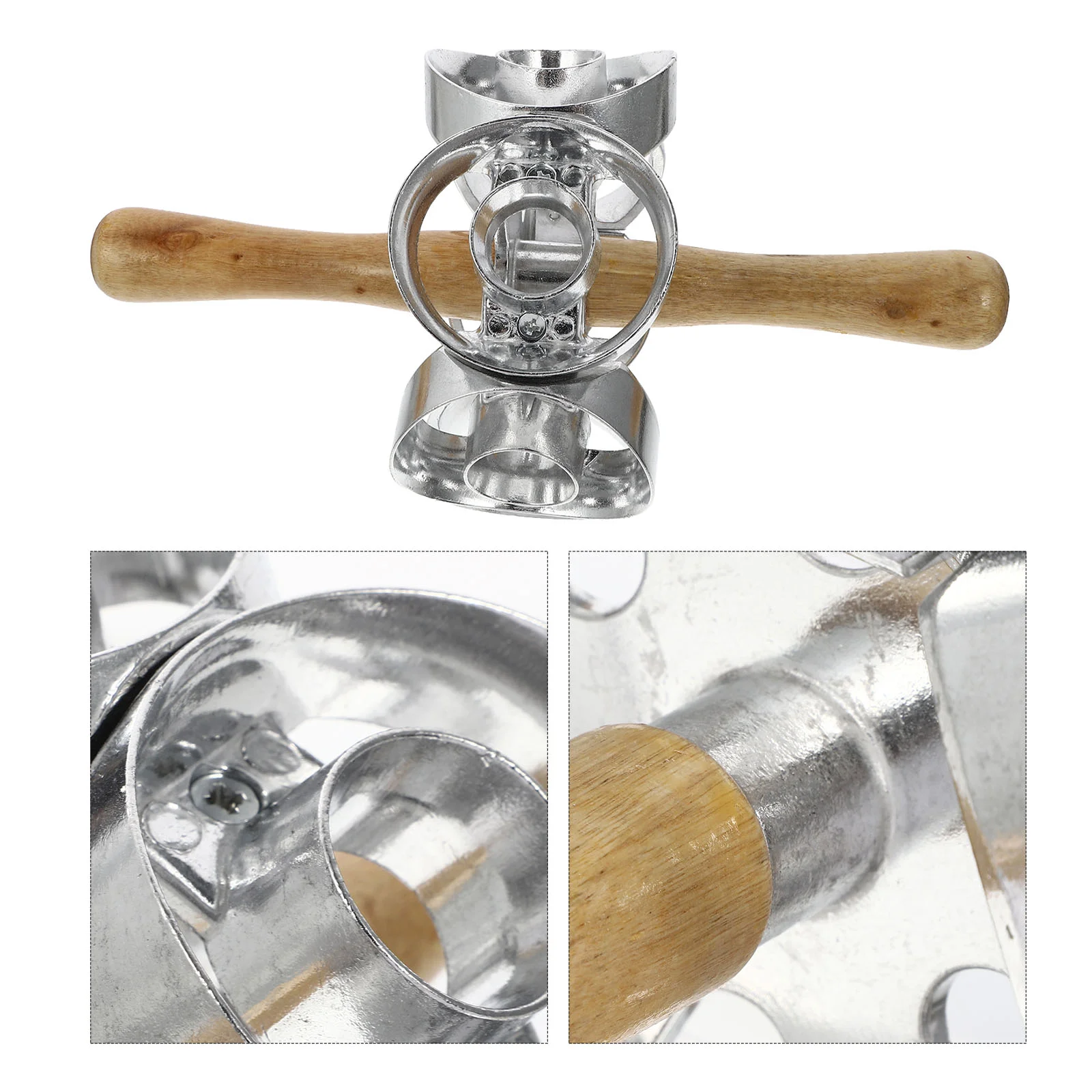 

Donutmaker Doughnut Revolving Baking Molds Pastry Rollerrolling Dough Cookie Mold Tools Tool Forming Making Stainless Steel