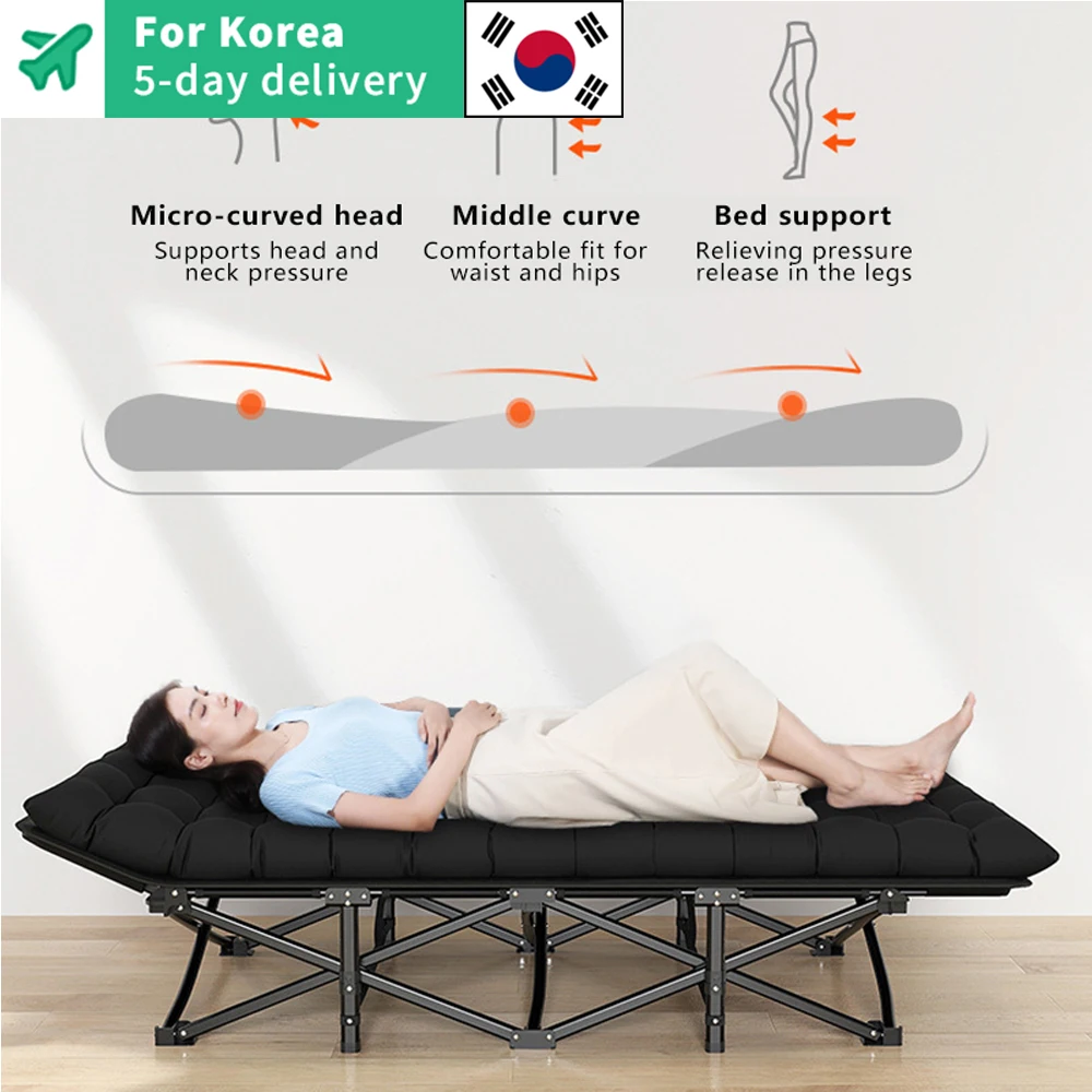 

Outdoor Travel Folding Bed Ultralight Aluminum Alloy Camping Bed High And Low Dual-use Travel Hiking Lightweight Sleeping Bed 옥외