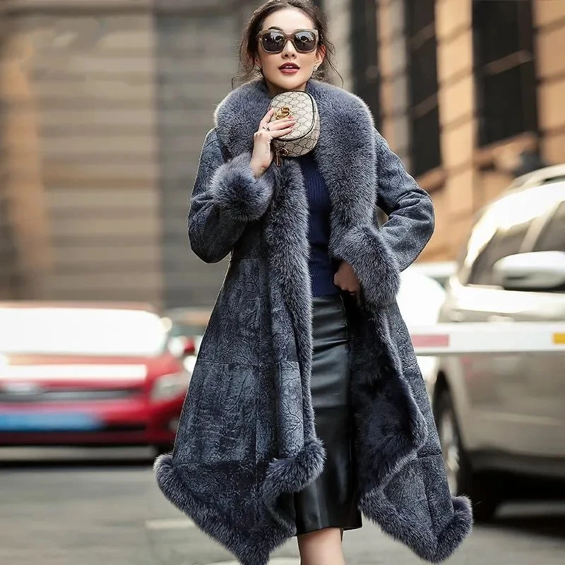 Рисунок 4 - Роскошное Женское пальто из кроличьего меха