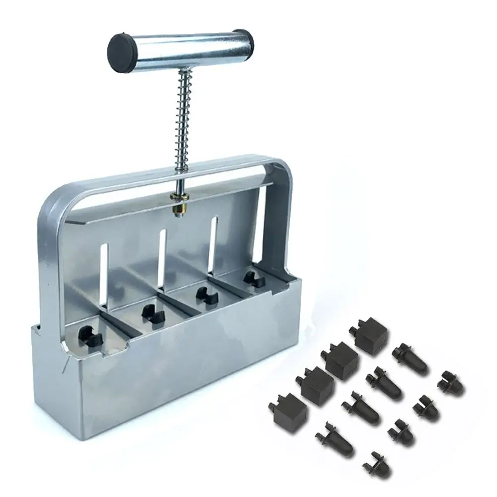 

2-Дюймовая форма для прорастания садовых саженцев с удобной ручкой для блокировки почвы, устройство для создания 4-х ячеек почвы