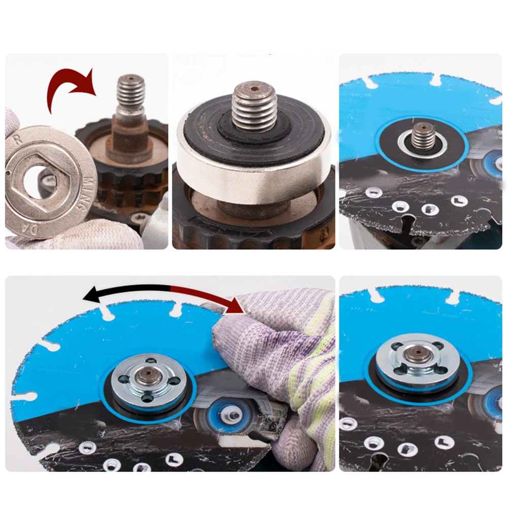 Идеально подходит для шлифовальных кругов типа 100 быстроразъемная