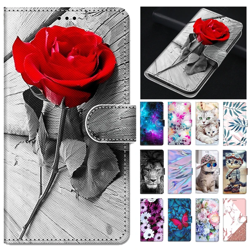 

Flowers For Note 11 Pro Case For Xiaomi Redmi Note 11 Pro Note 11s Note11 Leather Wallet Case On Redmi Note11 Pro Book Cover