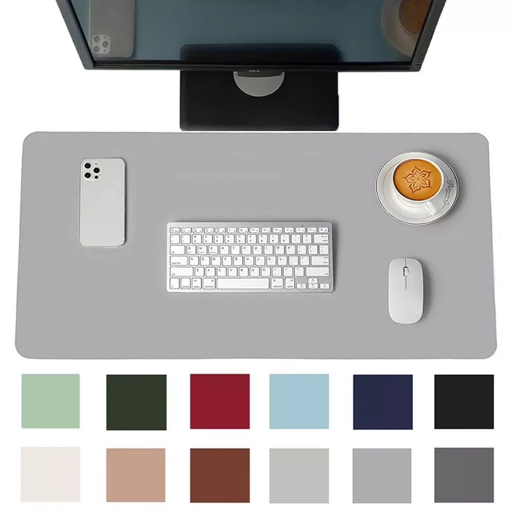 

Computer Large Mouse Pad XXL Desk Mat Gaming Mousepad PU Leather Waterproof Desk Pad Keyboard Mouse Carpet PC Accessories