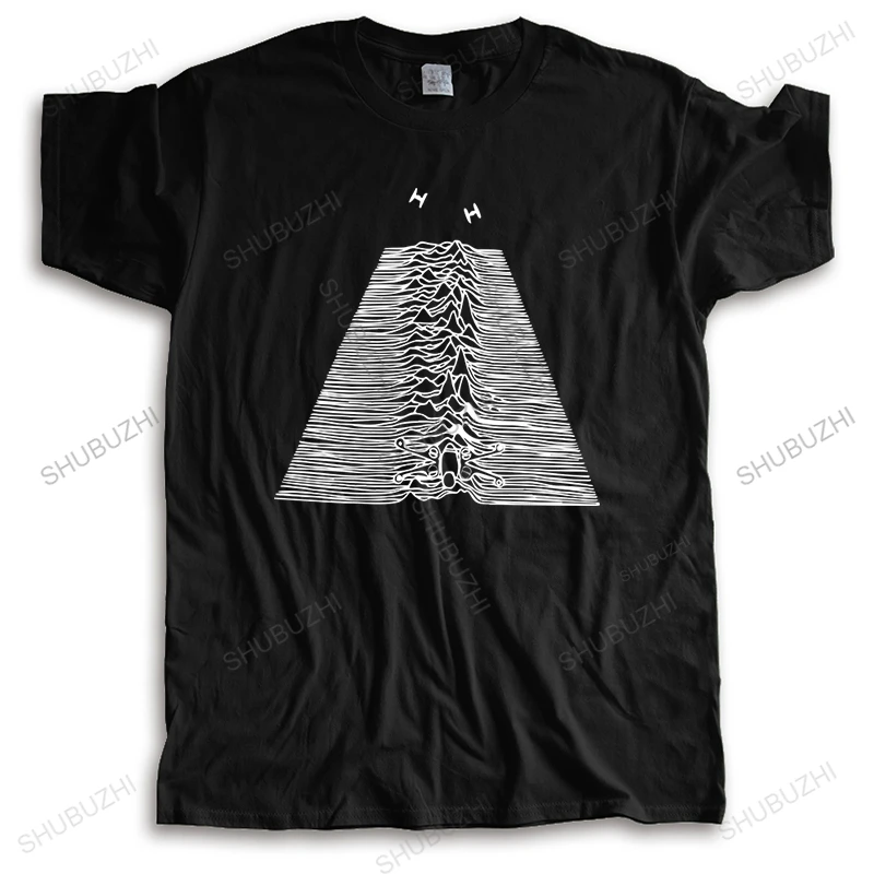 

cotton High Quality tshirt men summer loose cool tees SCIFI Joy Division Bigger Size Homme Black o-neck Tee-shirt plus size