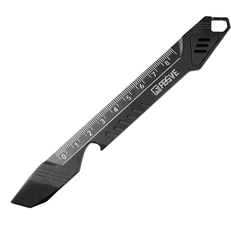 EDC Сверхлегкая линейка из титанового сплава измерительная для рисования