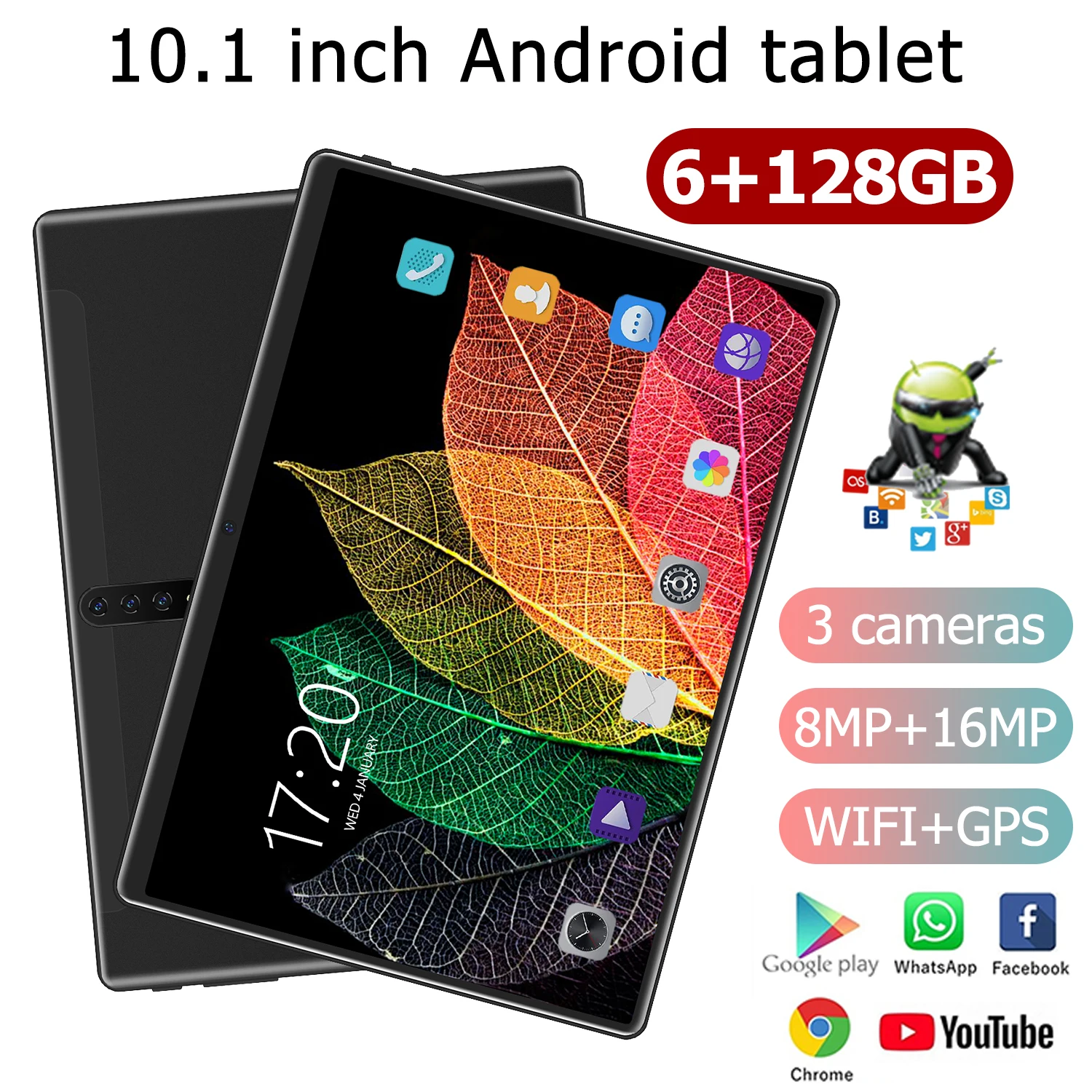 

Tablet 2022 New Product 10.1inch Game Painting Full Screen Eye Protection WIFI 8800mAh 8MP+16MP GPS Google Store Cheap Pocket PC