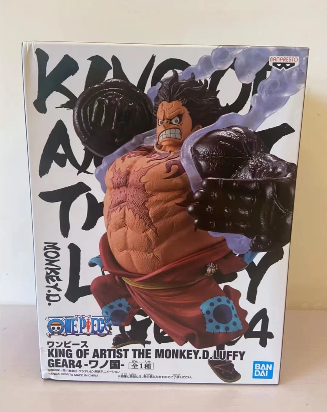 In Stock 100% Original Banpresto KOA Monkey.D.Luffy Gear 4 Wano Kuji Anime PVC Action Figure Boxed Model Collection Model Toys