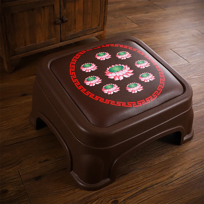 

[Acceptable Worship Mat] Buddhist Supplies Plastic Worship Stool Kneeling Pad Futon Temple Buddhist Hall Kowtow Lotus Worship