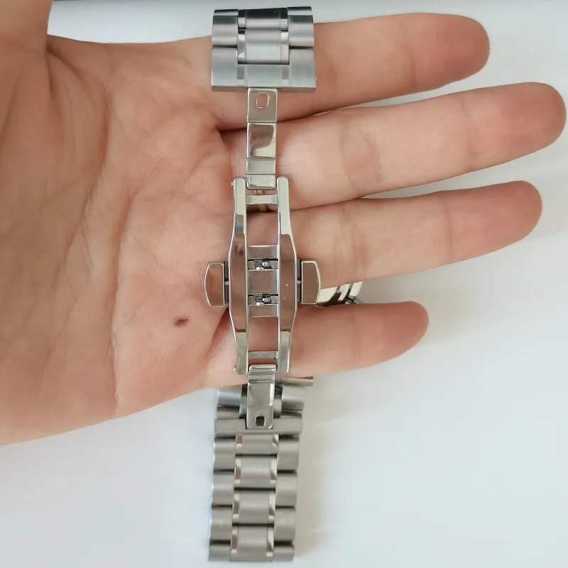 High End Brand Luxury Fashion Stainless Steel Strap Black Dial Quartz Smart Watch for Men Relógio Masculino Reloj Hombre AAA