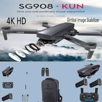 sg908 drone gps fpv wifi 4k eis uhd dual camera 3 axis gimbal stabilizer 5ghz foldable brushless motor quadcopter with battery