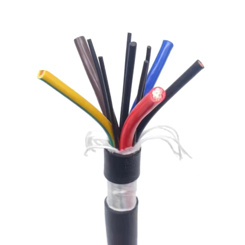 

TRVVP2*0.5mm towing chain with shielding wire two core three core acid and alkali resistant and corrosion resistant flexible