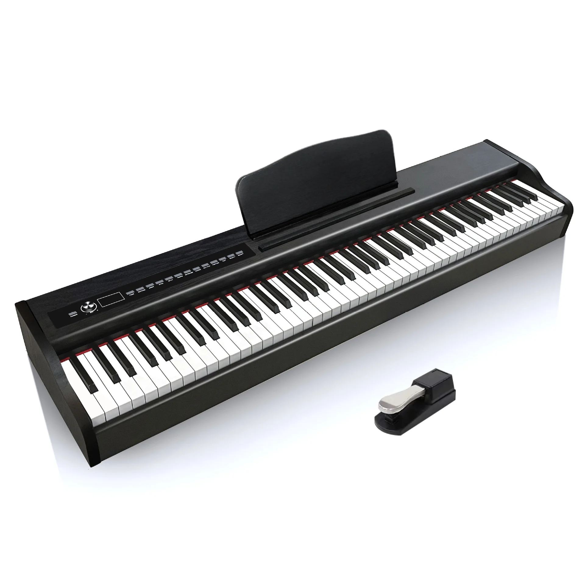 Foldable Instruments Musical Keyboard Stand Midi Controller Digital Piano 88 Key Weighted Teclado Infantil Electronic Organ