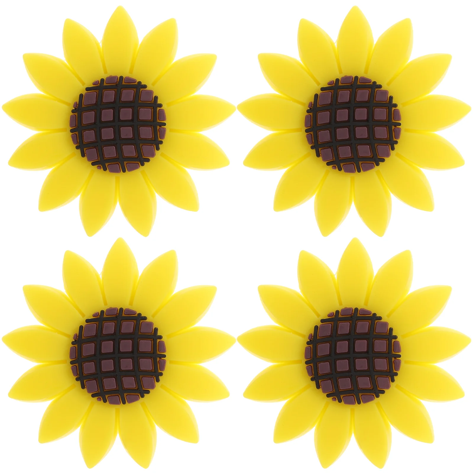 

Car Vent Clip Air Clips Fresheners Sunflower Decorations Aromatherapy Diffuser Decoration Ornament Dashboard Decor Women 4Pcs