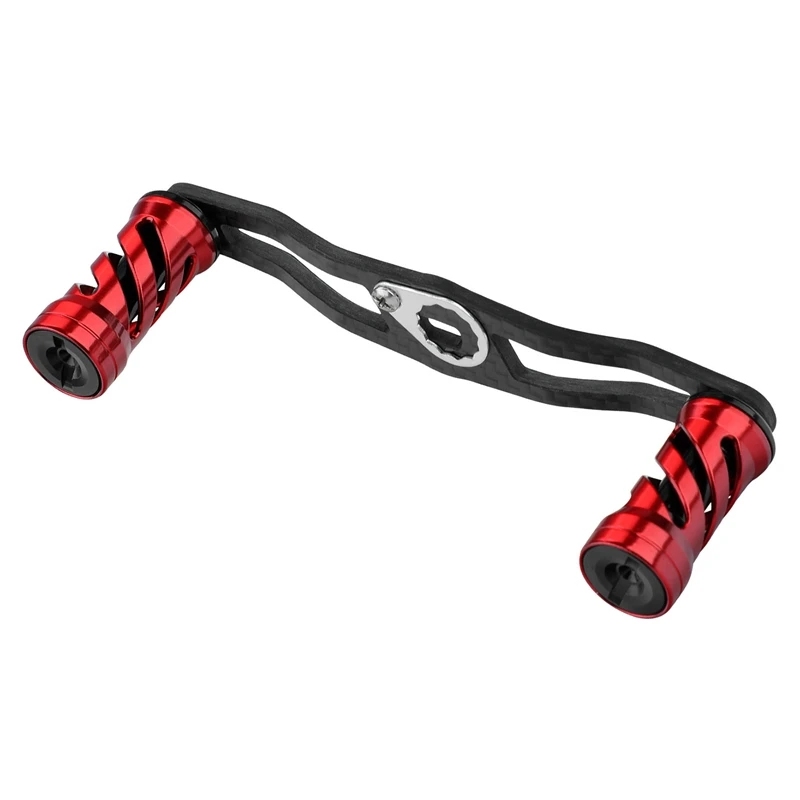 

Рыболовная катушка ручка из алюминиевого сплава/углеродного волокна ручка прочная Рыболовная катушка ручка для заброса приманки аксессуа...