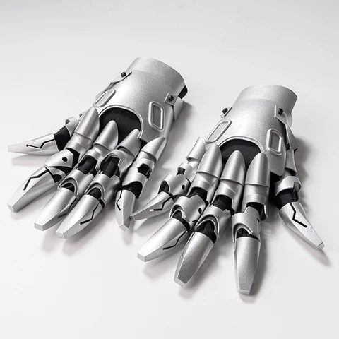Механические рыцарские перчатки из биологической серии, реквизит для косплея, подвижные перчатки унисекс в стиле панк, реквизит для механических представлений, реквизит для сцены
