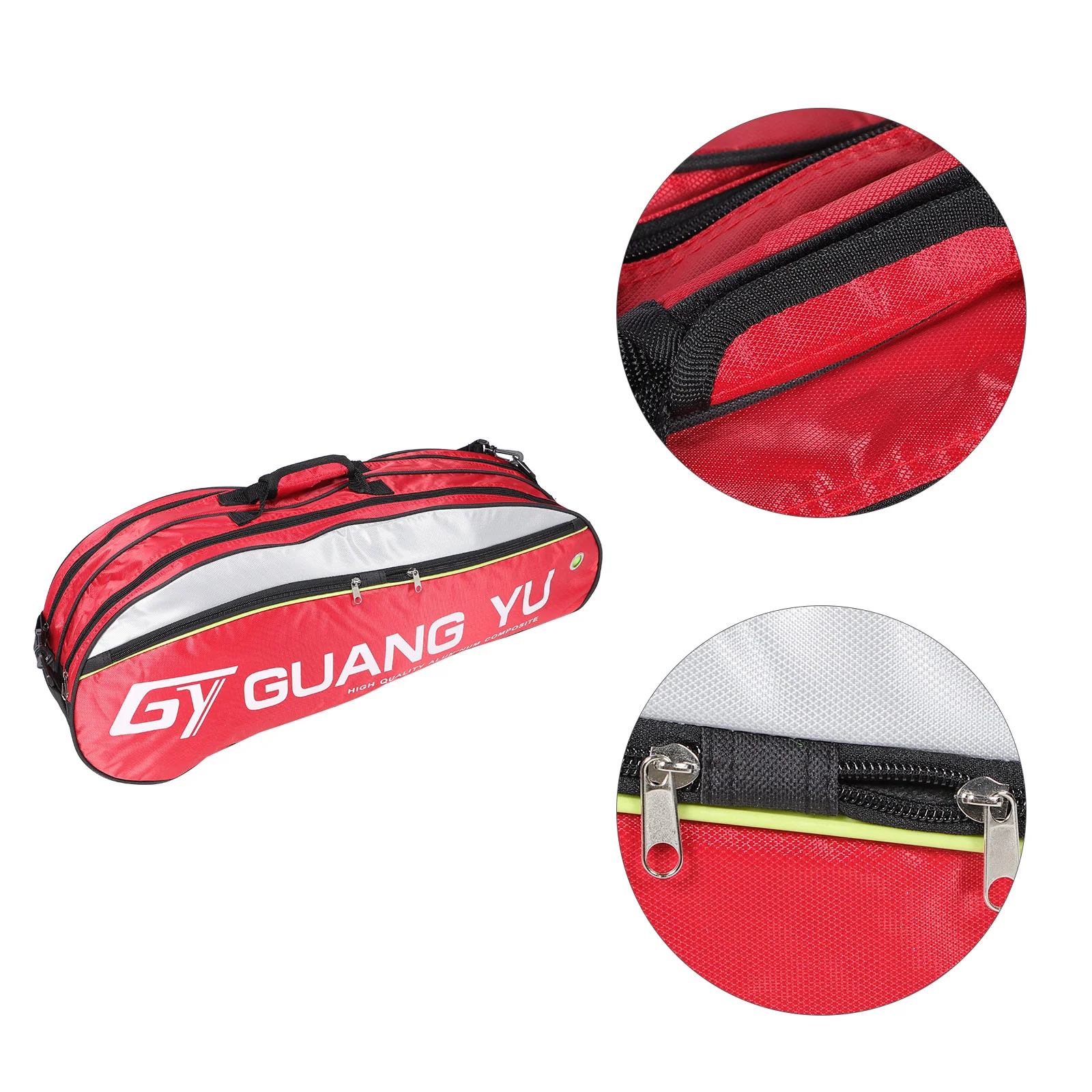 

Badminton Bag Reusable Racket Storage Pouch Portable Accessory Nylon Organizer Supply Adult Tennis