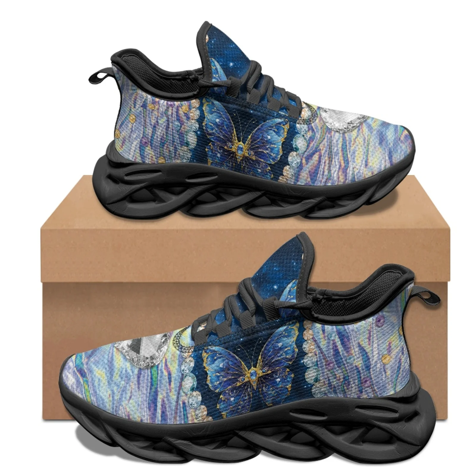 Фото Кроссовки PENSTROLL Blue Butterfly для комфортной ходьбы, сетчатые и из ЭВА, мужские кроссовки для бега. №4