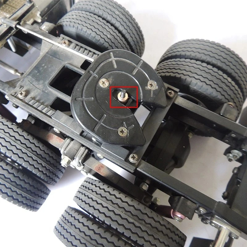Радиоуправляемый тягач King Pin Металл 1:14 Для Tamiya Lesu Для Scania Man Actros Volvo Автозапчасти Радиоуправляемый грузовик Прицеп Самосвал (art.: 3920cd0141ed5) - 3920cd0141ed5
