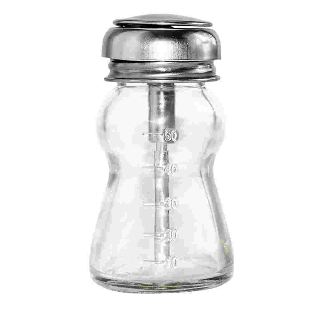 

Pump Glass Container Nail Polish Remover Bottle Makeup Remover Holder Dispenser Bottles for Nail Salon