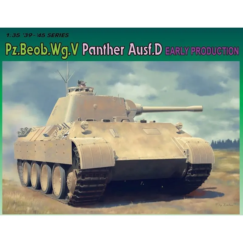 DRAGON 6813 1/35 Pz.Beob.Wg.V Ausf.D Раннее Производство-набор для сборки моделей