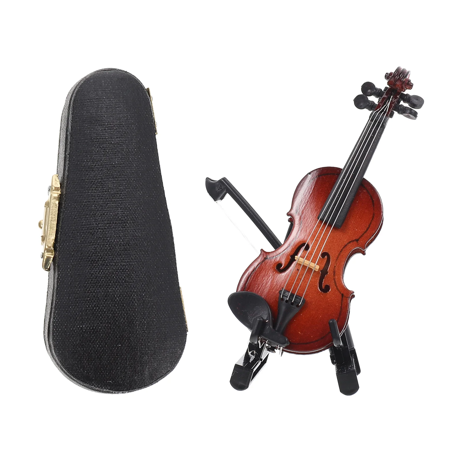 

Realistic Violin Ornament Tiny Violin Miniature Violin Adornment Desktop Violin Decor Photo Props