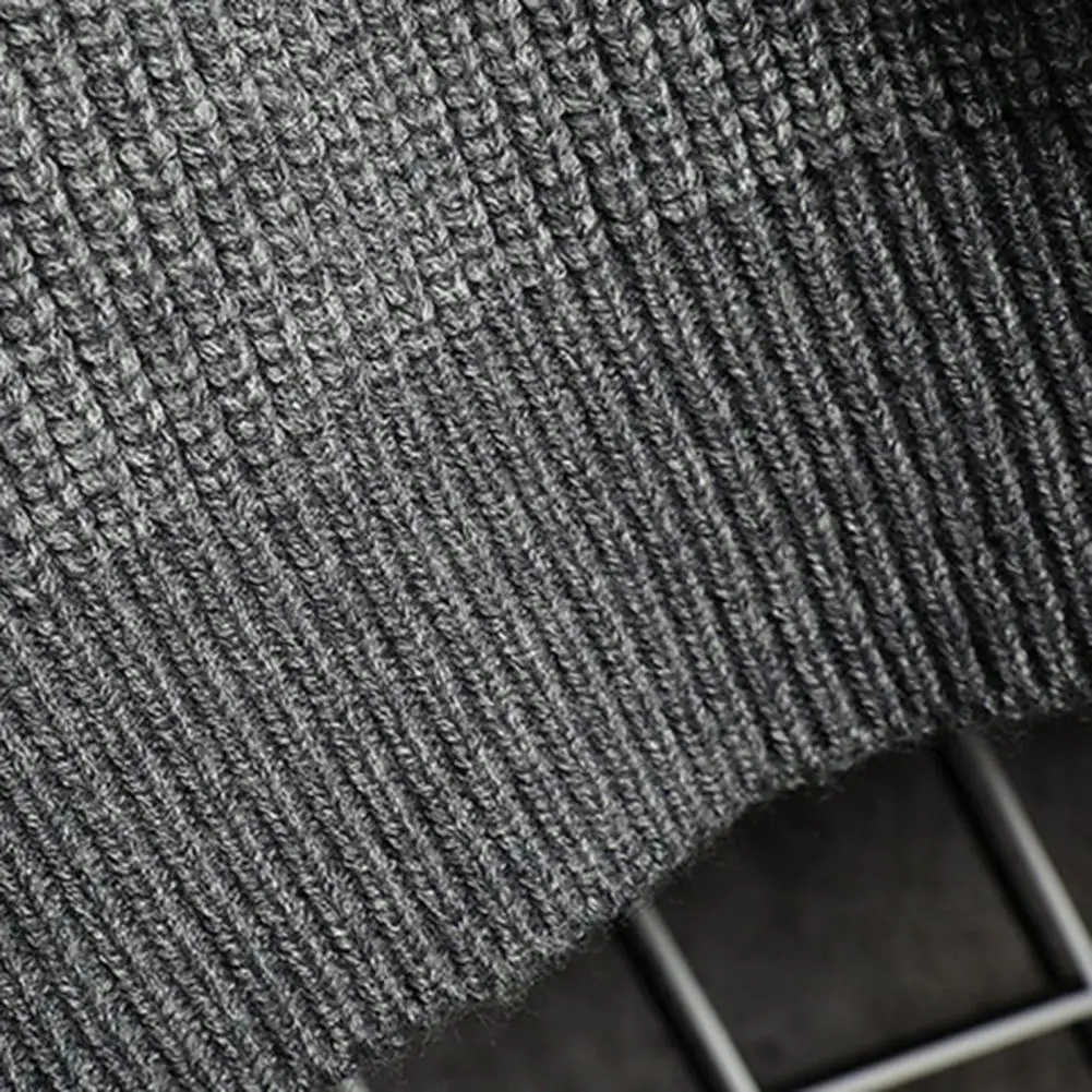 Мужской трикотажный свитер без рукавов с V-образным вырезом