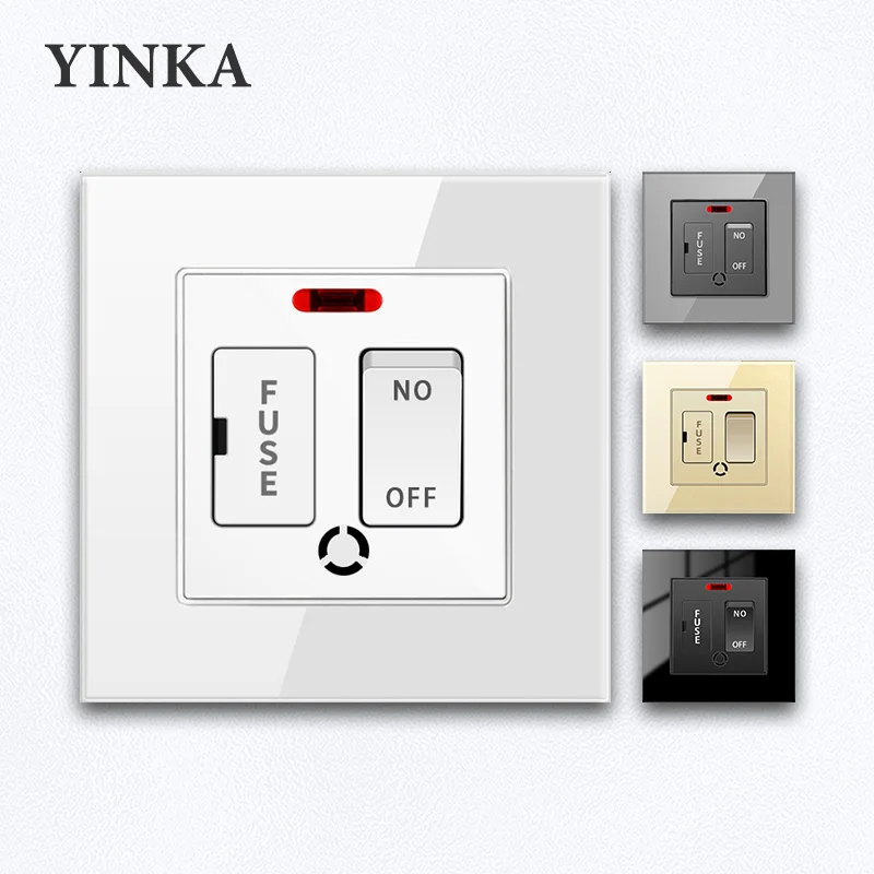 Коммутатор YINKA 13A с предохранителем британский переключатель электрический со