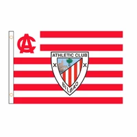 3x5 ft athletic club de bilbao flag spain football team polyester banner for decor