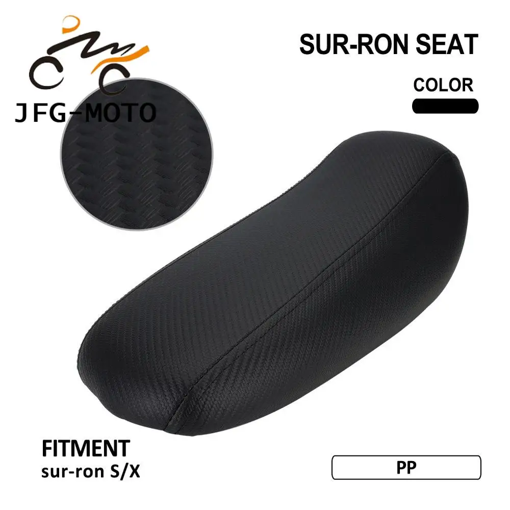 Мотоциклетное седло на заказ сиденье Cafe Racer из углеродного волокна для Surron Sur-Ron Sur