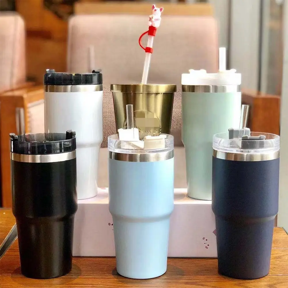 Красочная сменная крышка для Stanley 20/30 унций. Бутылка воды Tumbler Themos с защитным