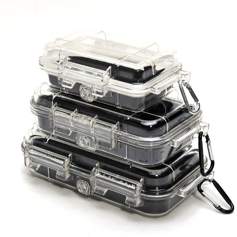 Outdoor moisture-proof, shock-proof and pressure-proof waterproof case sealed box storage box adjustable cushion