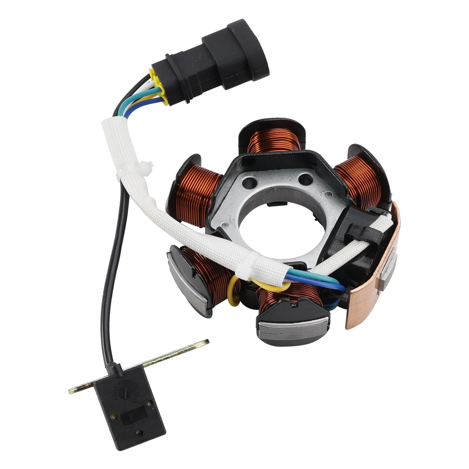 Фото 6-КОНТАКТНЫЙ СТАТОР Topteng MAGNETO ДЛЯ APRILIA 50 SR MOTARD/SR R FACTORY/SPORT CITY/MOJITO 2T №3
